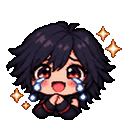 Asa emoji: happycry
