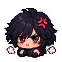 Asa emoji: pout