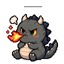 Kaiju emoji: grr