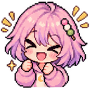 Mochi emoji: laugh