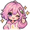 Mochi emoji: thumbsup