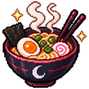 Odds and ends emoji: ramen